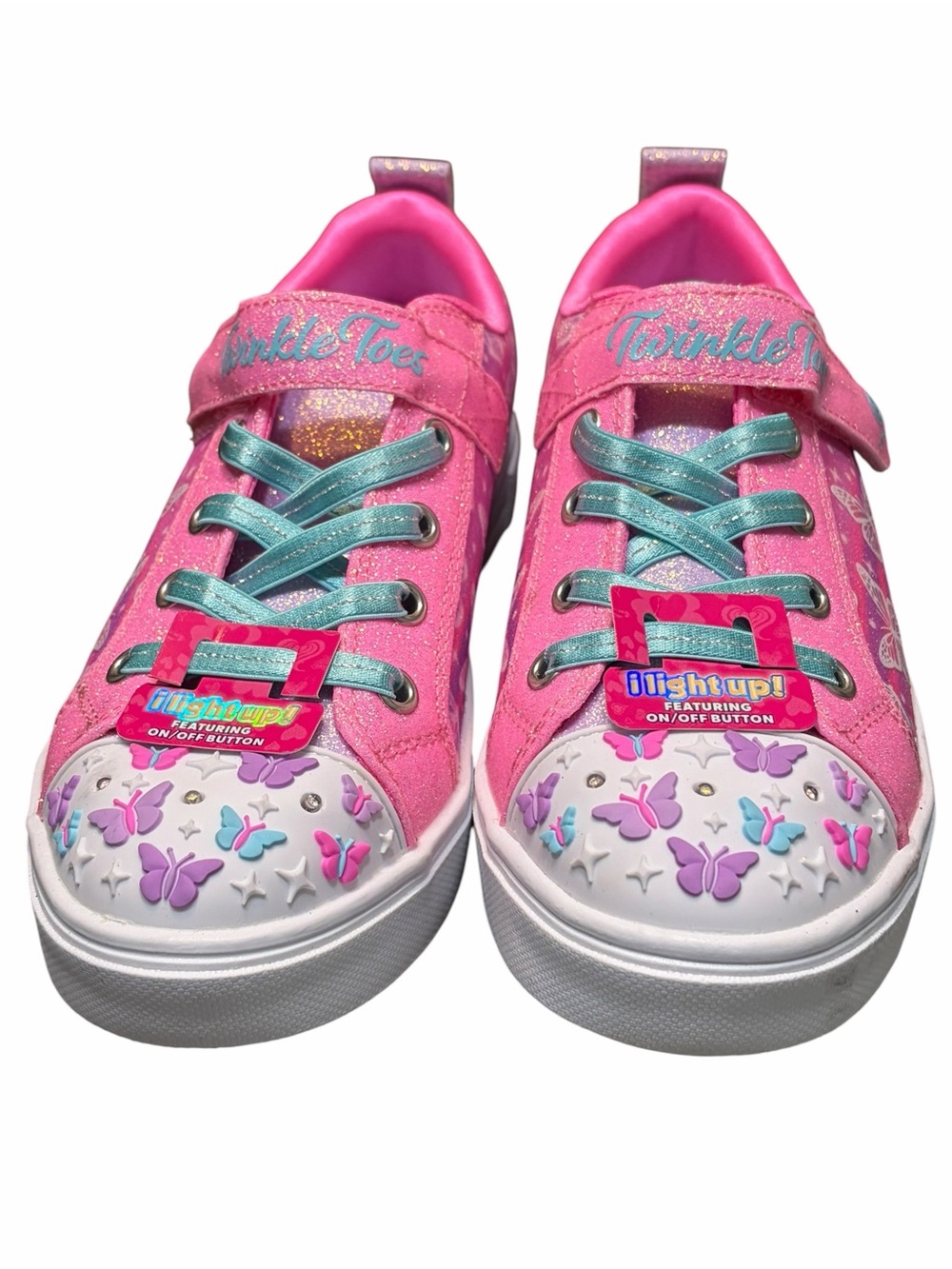 Sketcher’s PinkTwinkle toes Light-Up Sneakers